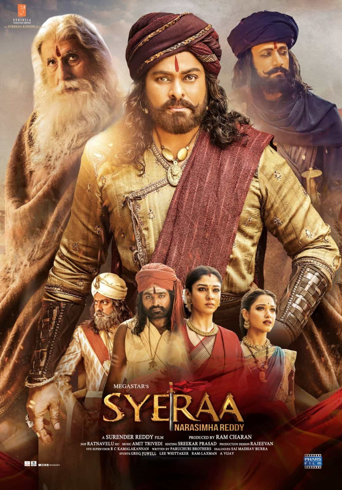 Free Sye Raa Narasimha Reddy (2019) Hindi Full Movie HD ESub