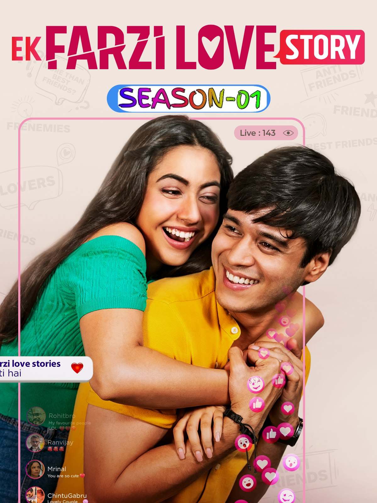 Free Ek Farzi Love Story S01 (2025) Hindi Completed Web Series HEVC ESub