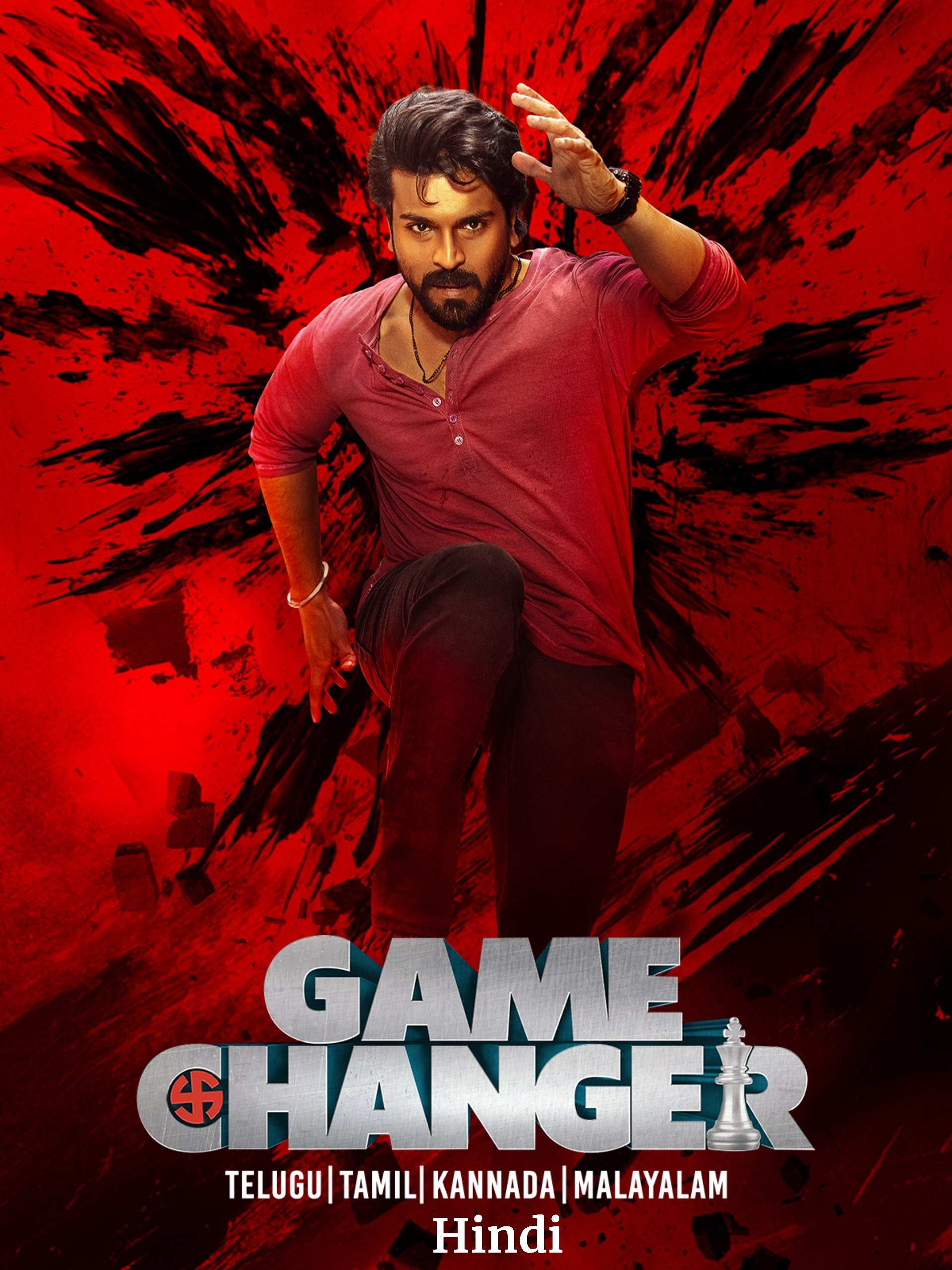 Free Game Changer (2025) (Hindi + Telugu) Dual Audio UnCut South Movie HD ESub