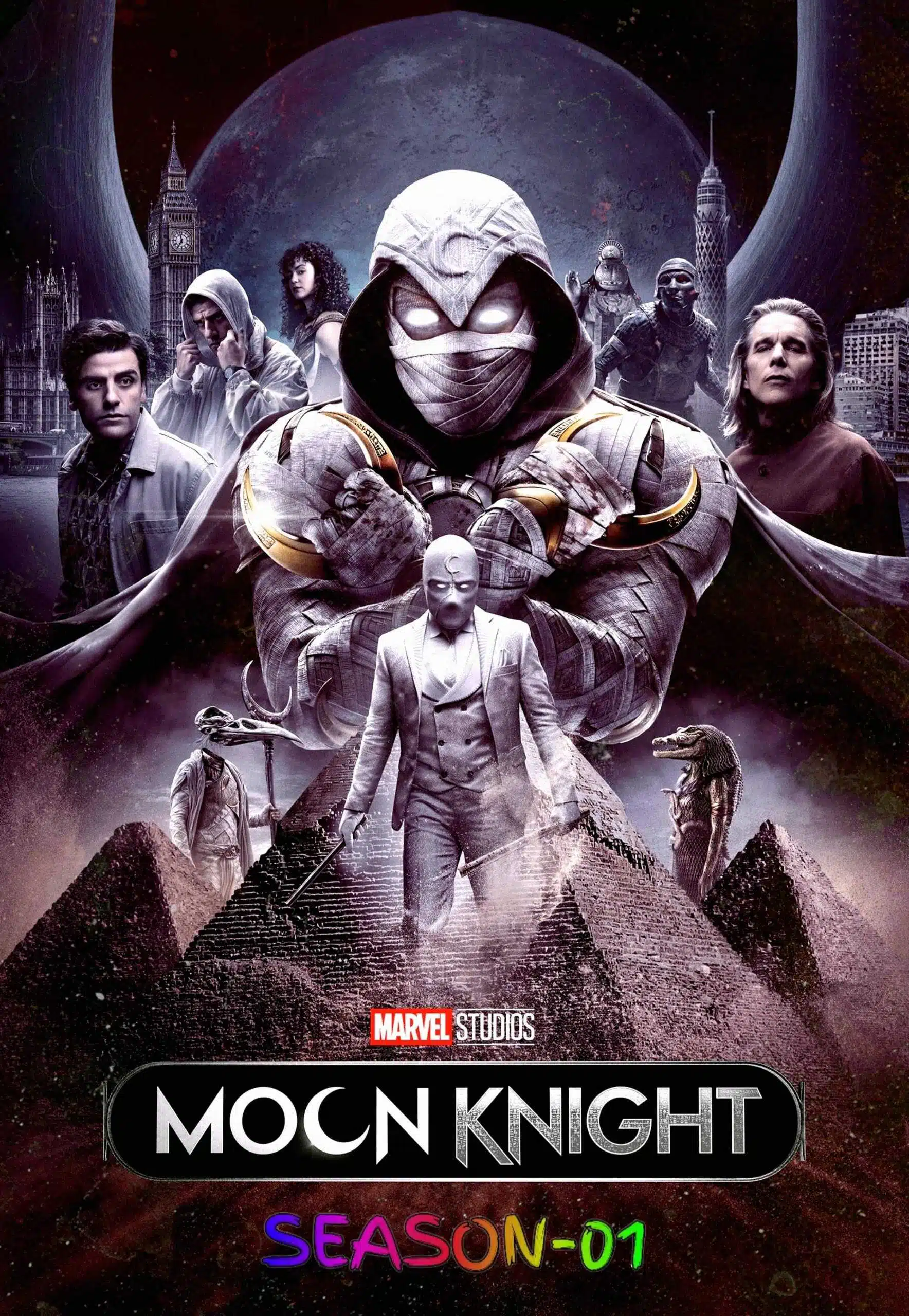 Free Moon Knight S01 (2022) (Hindi + English) Dual Audio MCU Completed Web Series HEVC ESub Filmyzilla