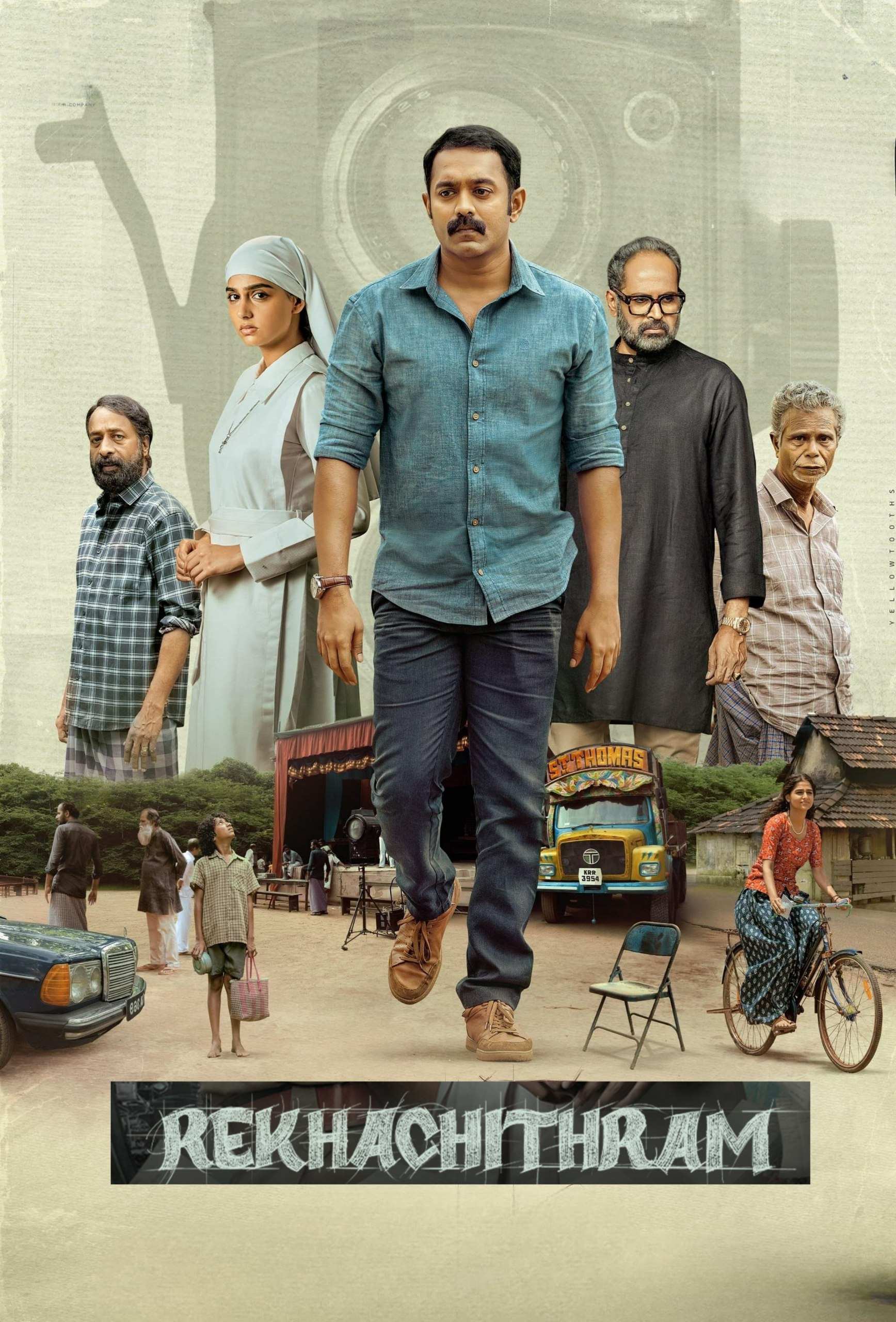Free Rekhachithram (2025) (Hindi + Malayalam) Dual Audio UnCut South Movie HD ESub