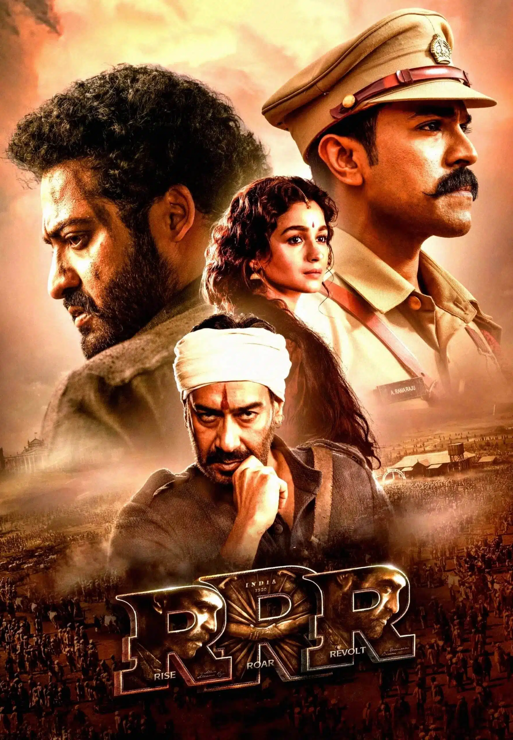 Free RRR (2022) (Hindi + English) Dual Audio UnCut South BluRay Movie HD ESub