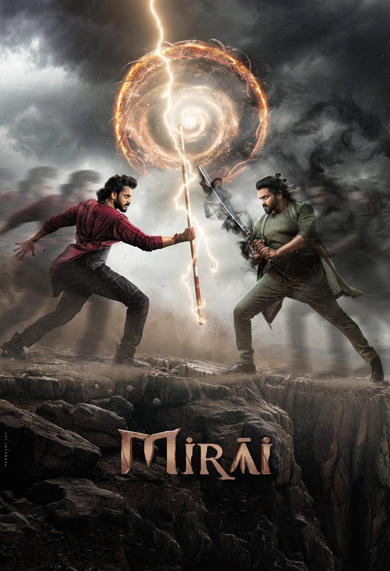 Free Mirai (2025) (Hindi (Clear) + Telugu) Dual Audio UnCut South Movie HD ESub