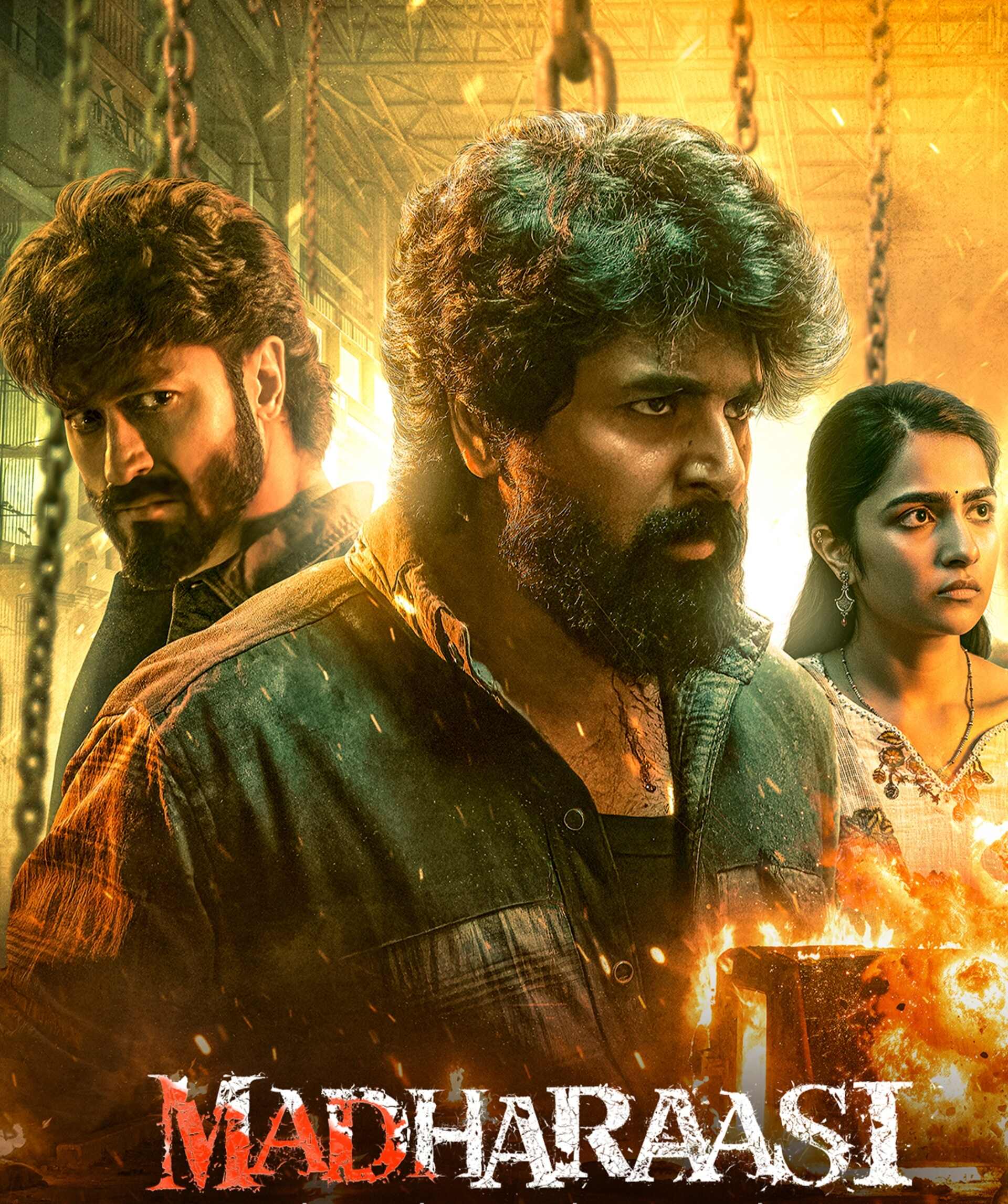 Free Madharaasi (2025) (Hindi + Tamil) Dual Audio South UnCut Movie HD ESub